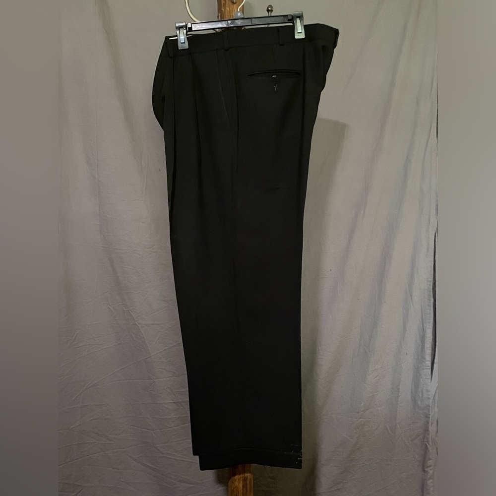 SLATES MENS DRESS PANTS BLACK